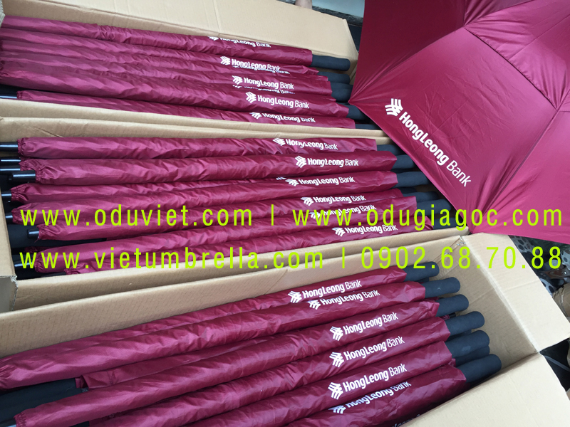 xưởng sản xuất ô dù cầm tay in logo quảng cáo